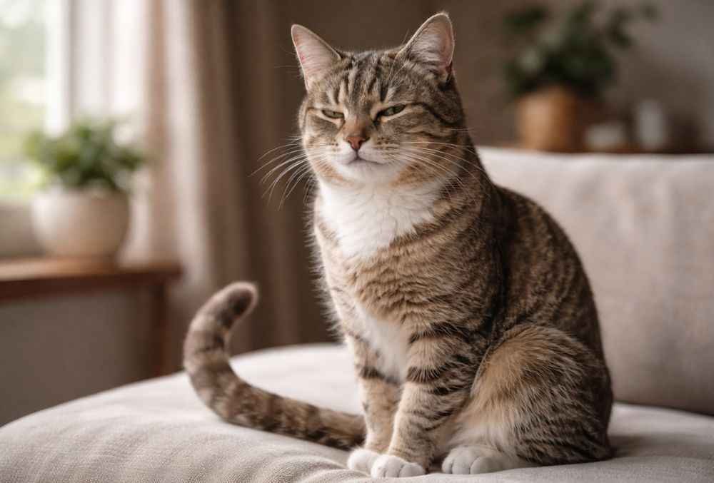 cat communicating without meowing using body language