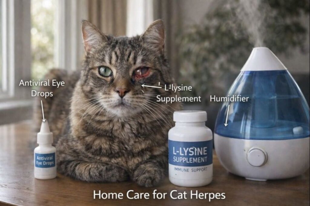 Cat Herpes Treatment Options (Medications + Home Care)