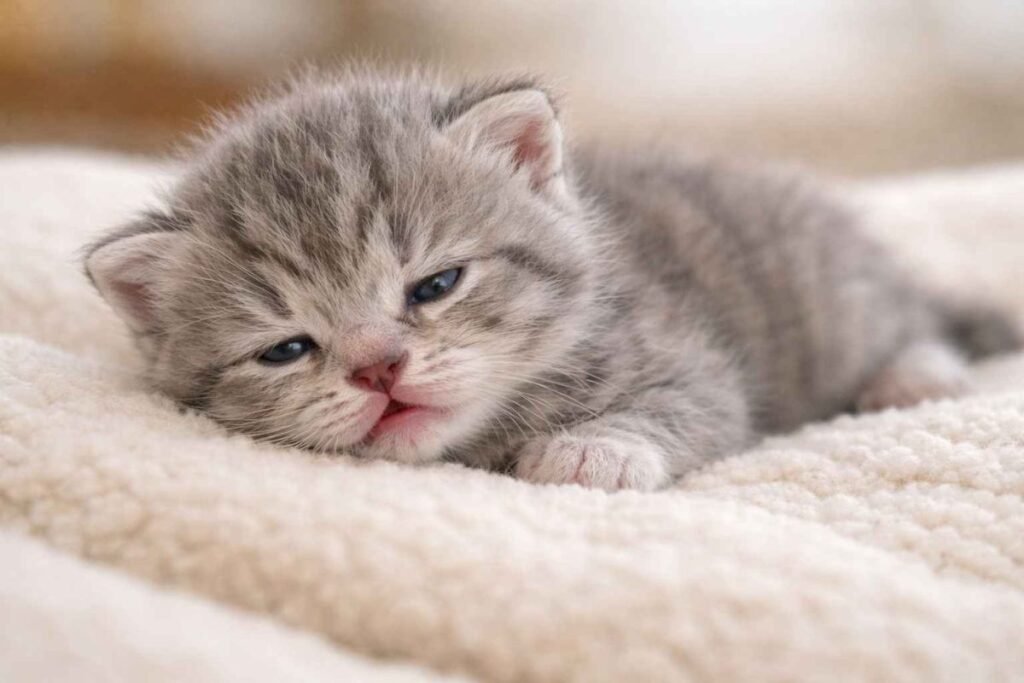 diagram of causes of fading kitten syndrome including infection and birth defects