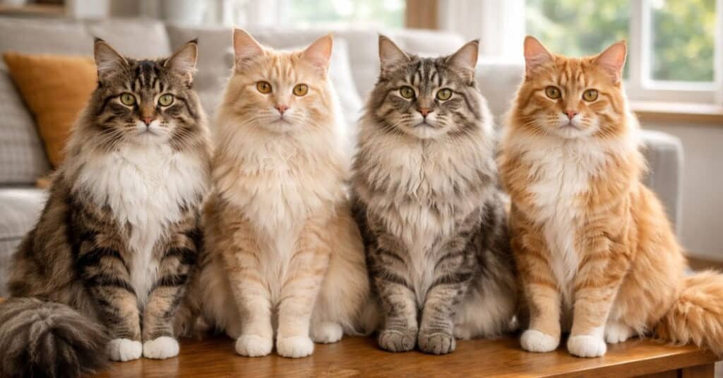 Maine Coon Growth Stages