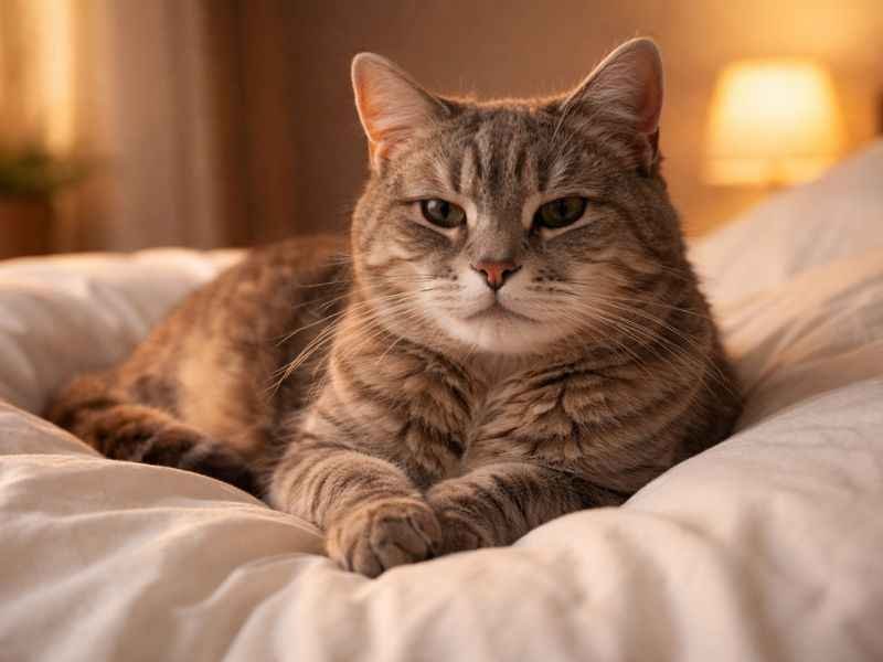 senior cat aging stage and comfort care