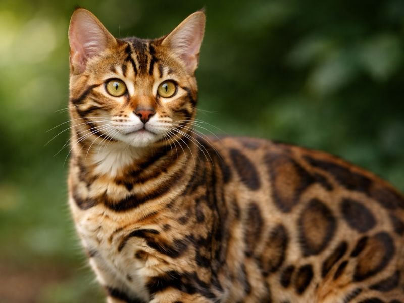 Adult Bengal cat showing rosetted coat explaining why Bengal cats are expensive