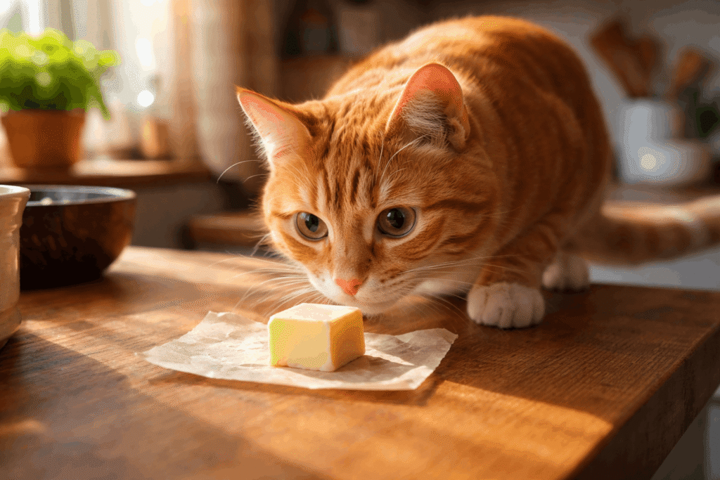 can cats eat butter