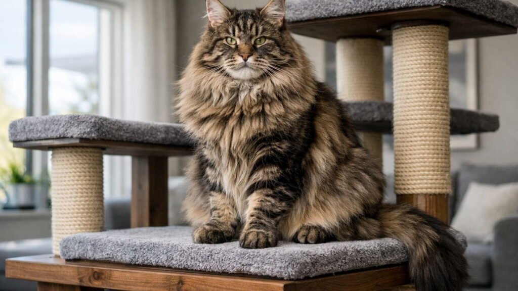 Cat Trees for Big Cats