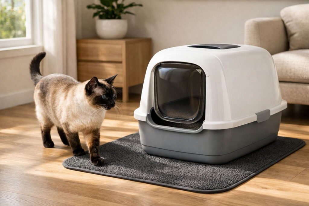 covered litter boxes for cats