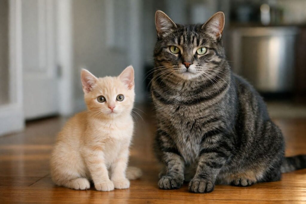 how young can a cat get pregnant