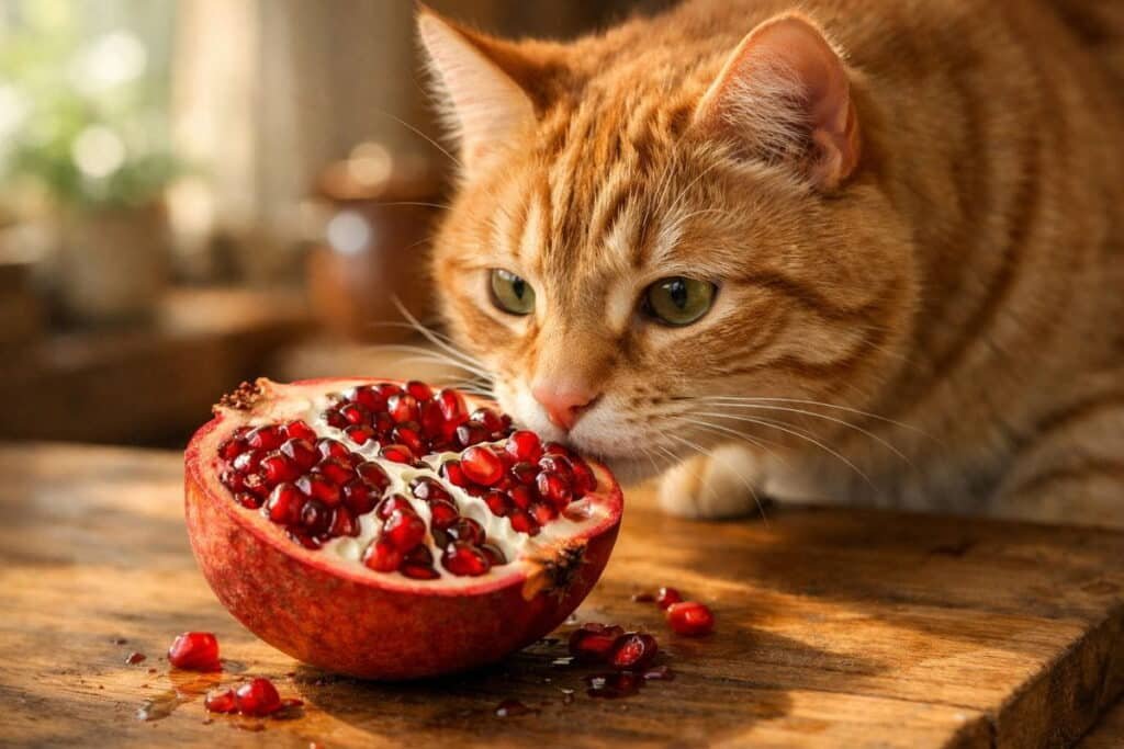 can cats eat pomegranate
