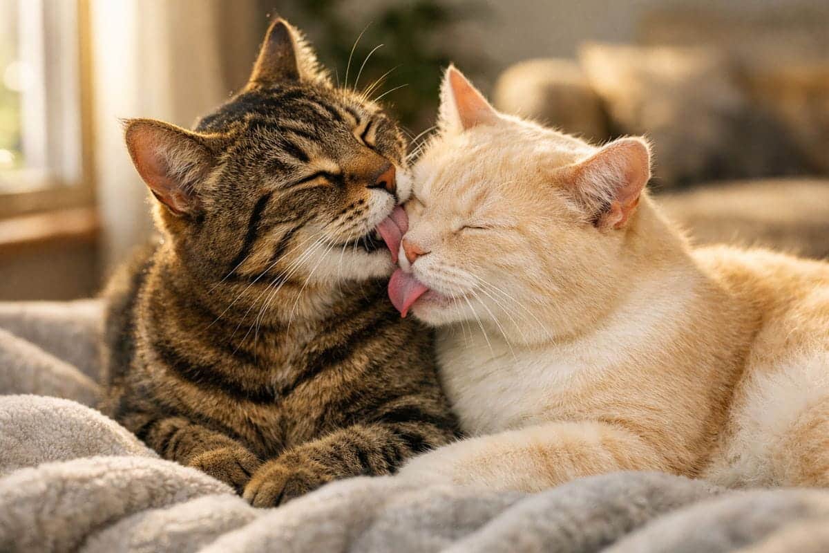 7 Reasons Why Do My Cats Lick Each Other and What It Means