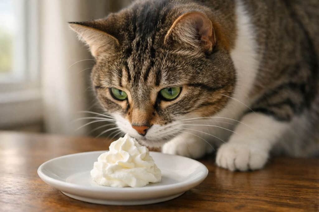 can cats have whipped cream