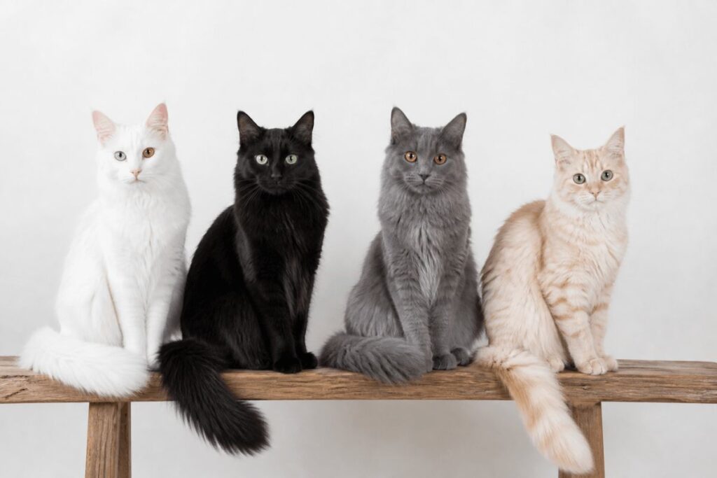 angora cat color variations price white black blue odd eyed comparison