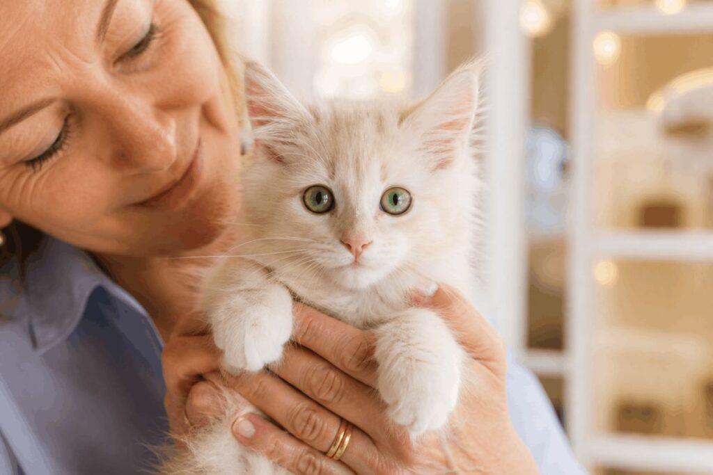 how much does an angora cat kitten cost from a breeder in the USA