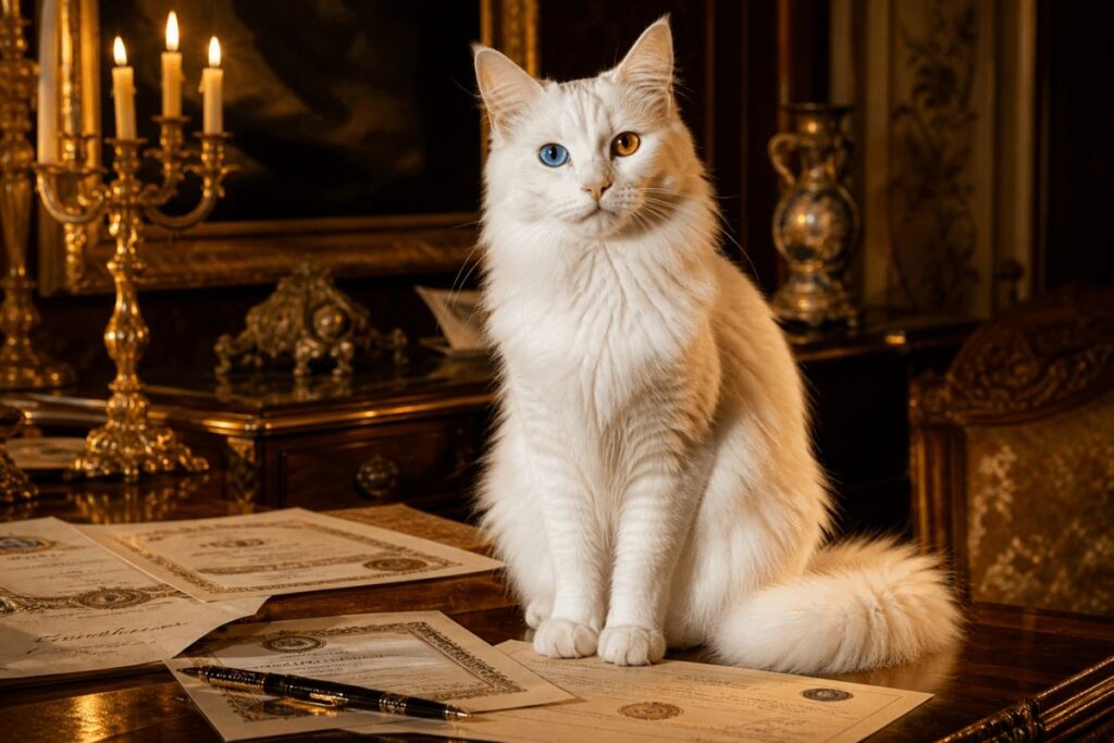ankara zoo lineage angora cat price pedigree documentation factor
