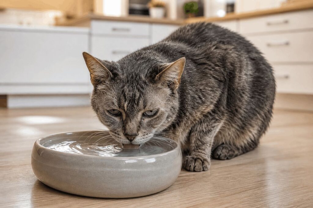 early signs of kidney disease in cats