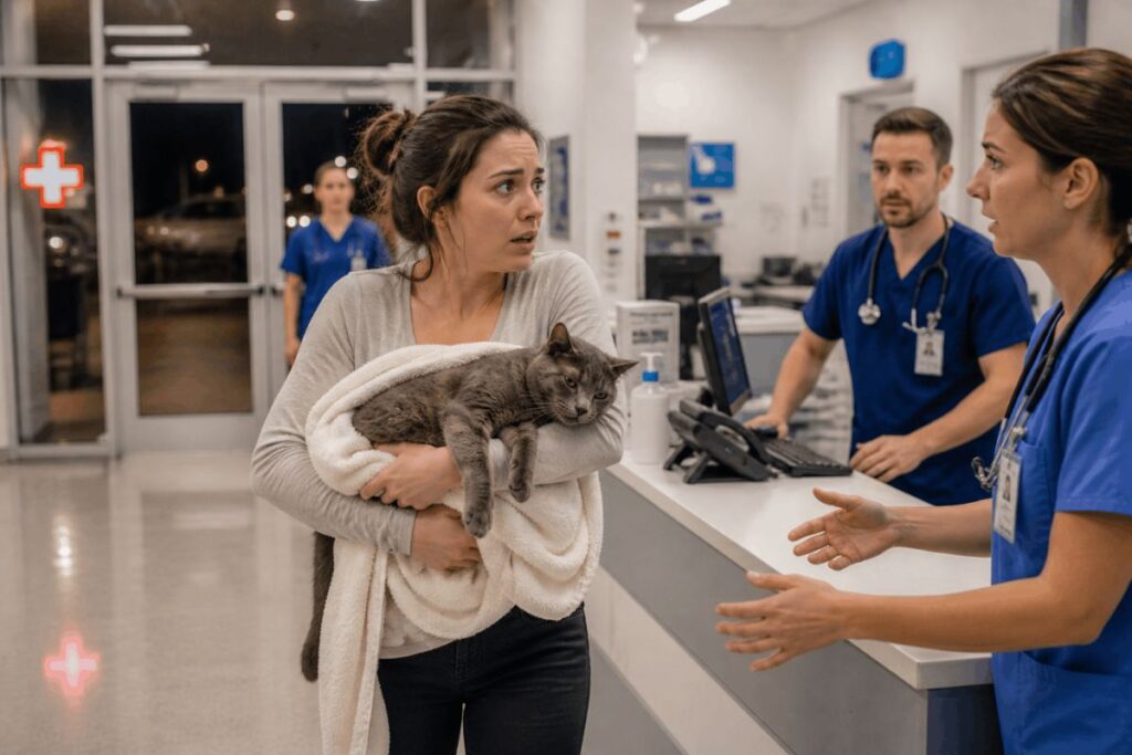 emergency signs of kidney failure in cats requiring immediate vet attention