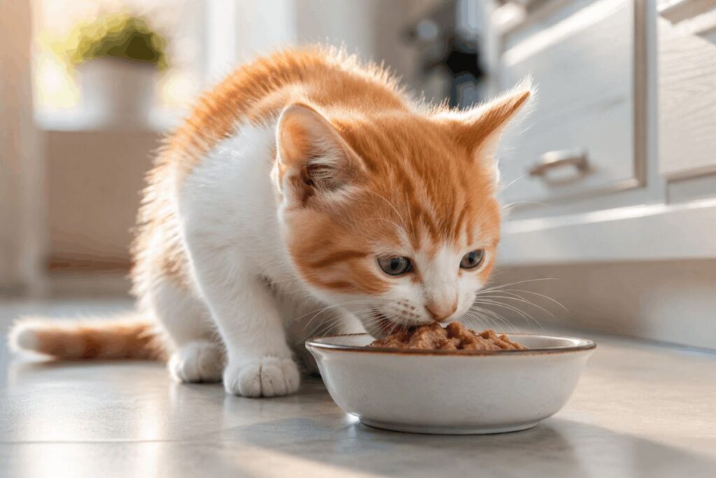 what can i feed a kitten