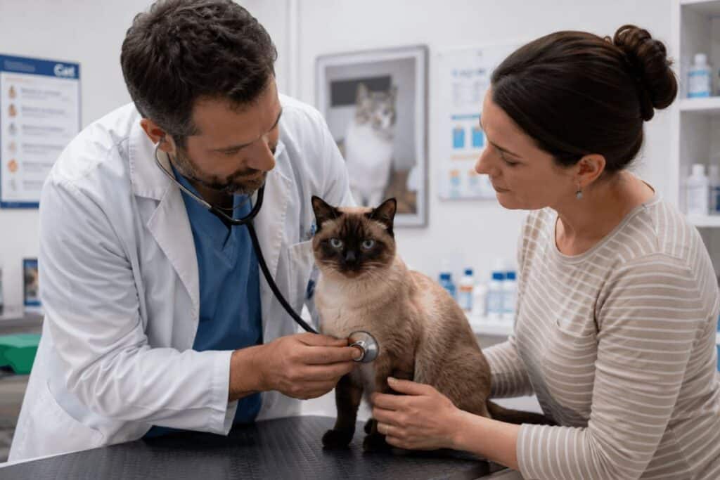 Home remedies for cat laryngitis including humidifier and wet food